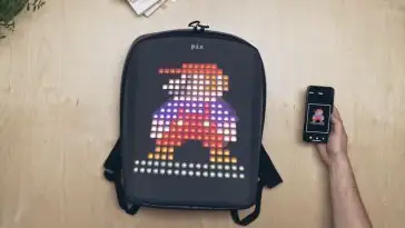 PIX : un sac à dos connecté et personnalisable via votre smartphone