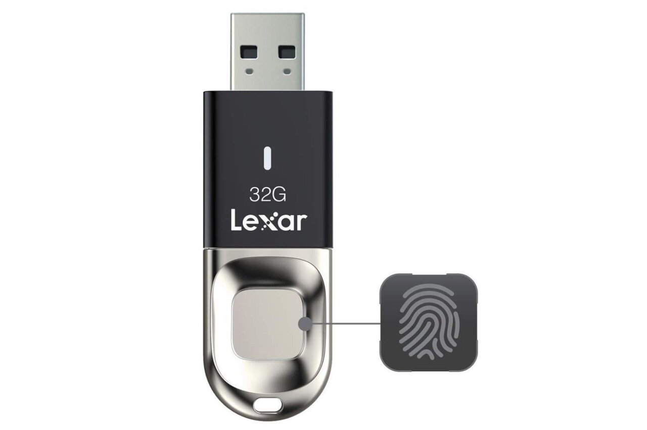 Lexar JumpDrive Fingerprint : une clé USB avec lecteur d’empreinte digitale #2