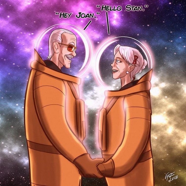 Les plus beaux hommage à Stan Lee en dessins #41