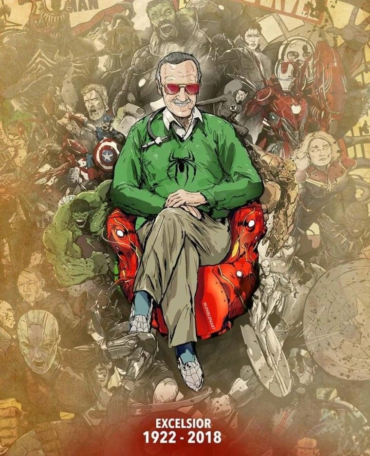 Les plus beaux hommage à Stan Lee en dessins #33