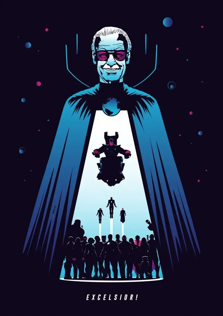 Les plus beaux hommage à Stan Lee en dessins #31