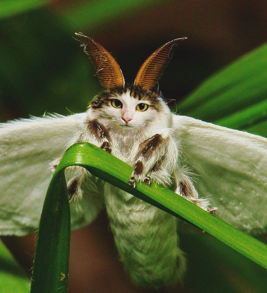 Instagram : elle fusionne ses chats avec d’autres animaux #3
