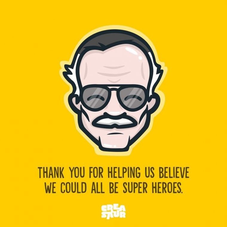 Les plus beaux hommage à Stan Lee en dessins #42