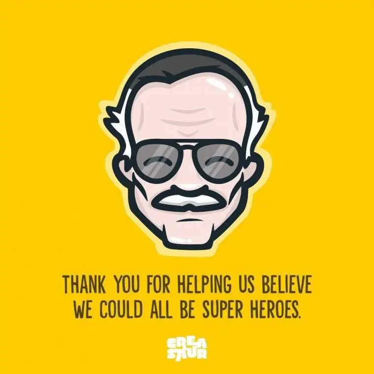 Les plus beaux hommage à Stan Lee en dessins #42