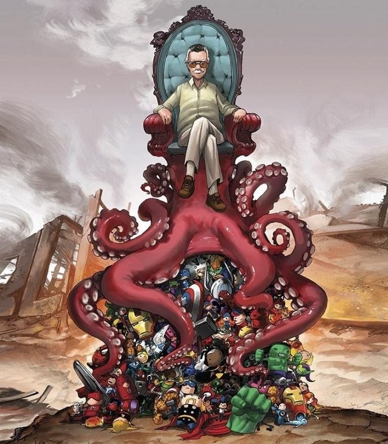 Les plus beaux hommage à Stan Lee en dessins #9