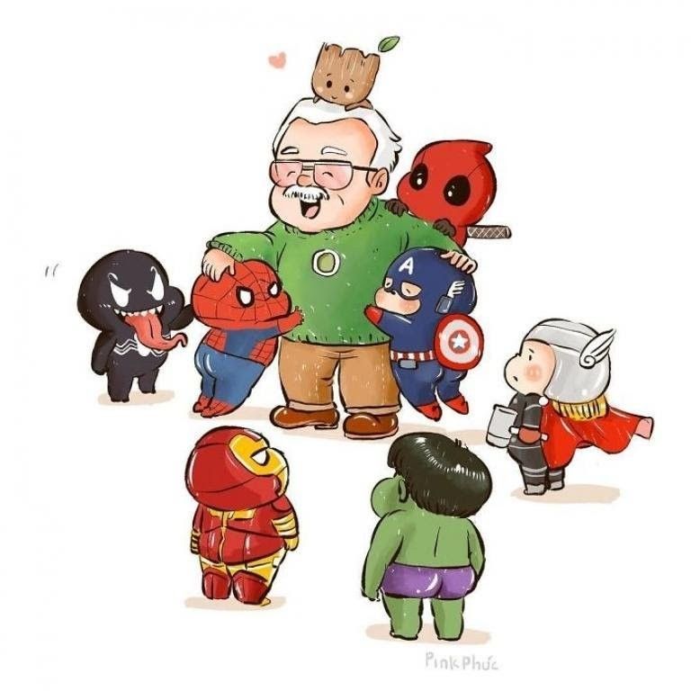 Les plus beaux hommage à Stan Lee en dessins #17