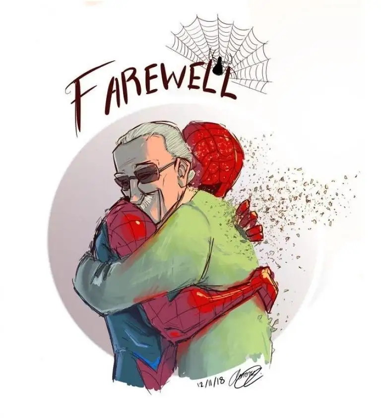 Les plus beaux hommage à Stan Lee en dessins #8