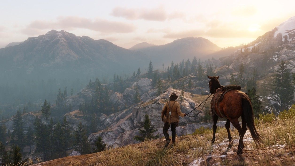 Red Dead Redemption 2 : il atteint le bord de la map et découvre un secret caché