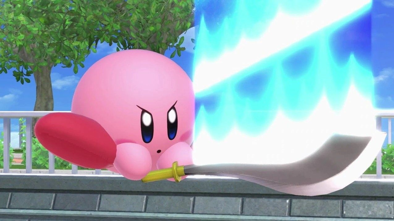 Ce coussin donne l’impression de s’être fait aspiré par Kirby