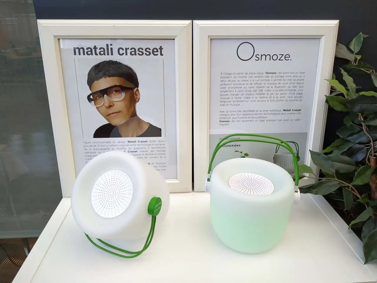 Test Osmoze : l’enceinte sans fil lumineuse Thomson signée Matali Crasset #2