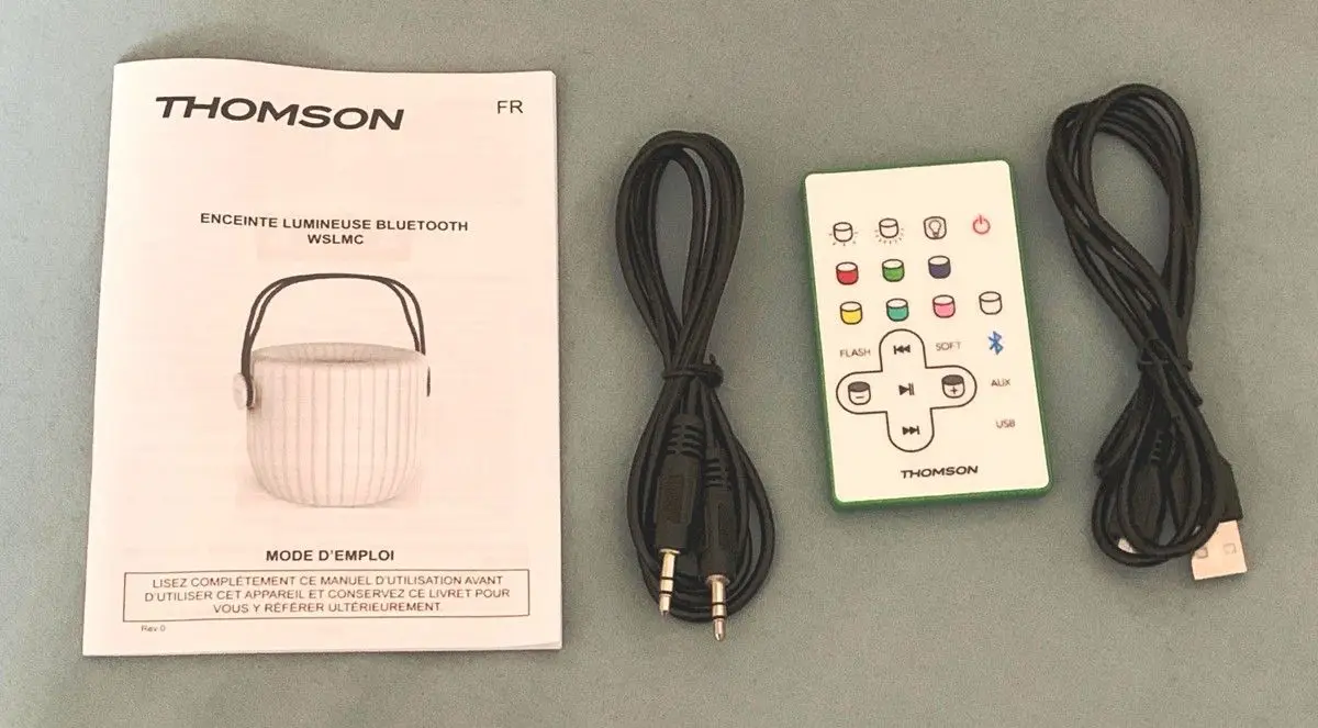 Test Osmoze : l’enceinte sans fil lumineuse Thomson signée Matali Crasset #7