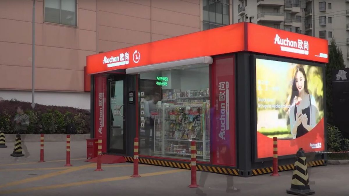 Auchan ouvre en France un magasin sans employé ouvert 24/24
