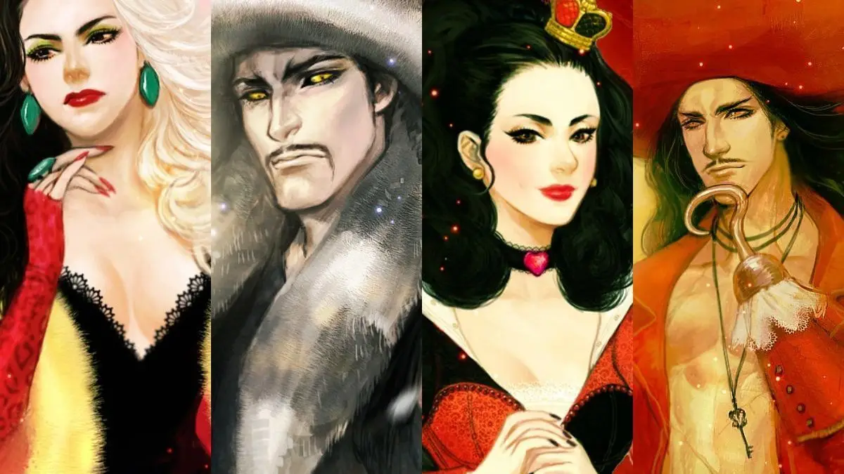 Cet illustrateur japonais réinvente les méchants Disney