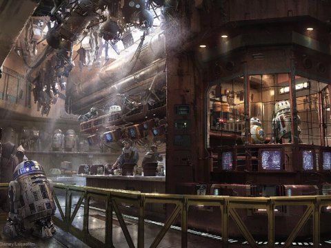 Star Wars Galaxy’s Edge : des visuels inédits pour la nouvelle zone de Disneyland #7