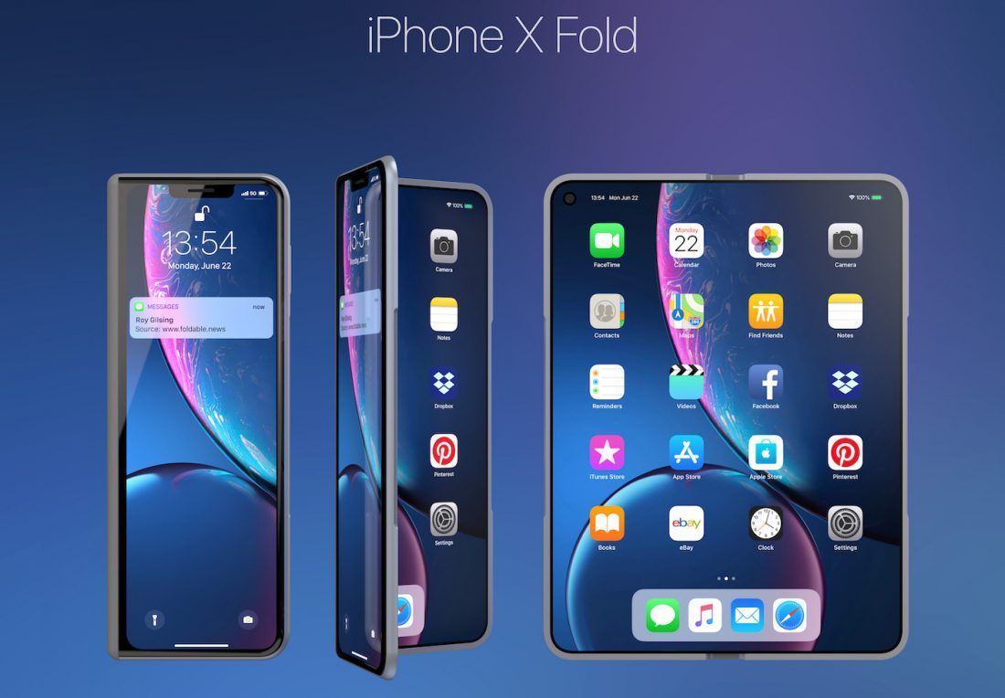Samsung aurait commencé à livrer des écrans pliables à Apple