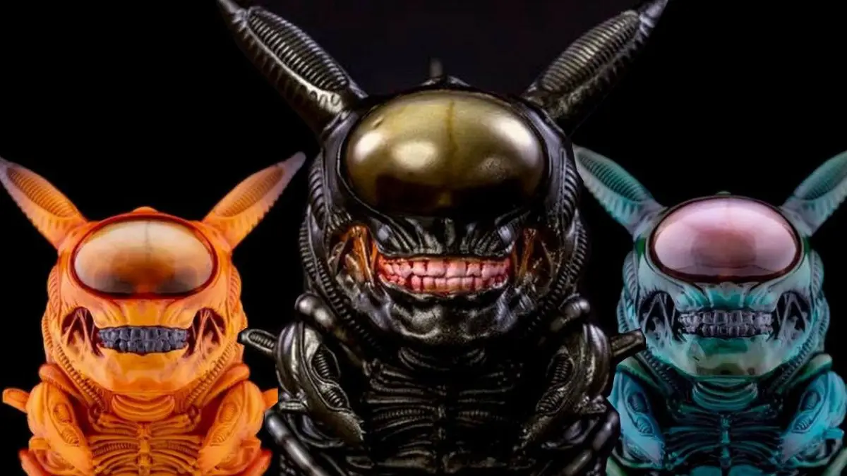 Un artiste fusionne Pikachu et Alien pour un résultat horrible et mignon