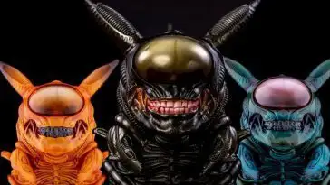 Un artiste fusionne Pikachu et Alien pour un résultat horrible et mignon