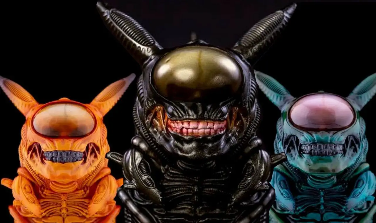 Un artiste fusionne Pikachu et Alien pour un résultat horrible et mignon