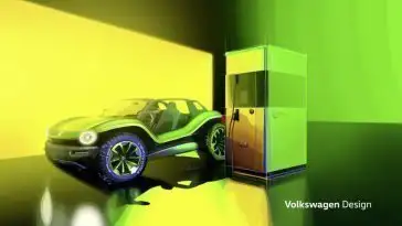 Volkswagen présente sa borne de rechargement rapide et flexible