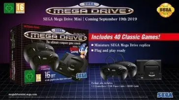 Sega : une Mega Drive Mini avec 40 jeux pour septembre 2019
