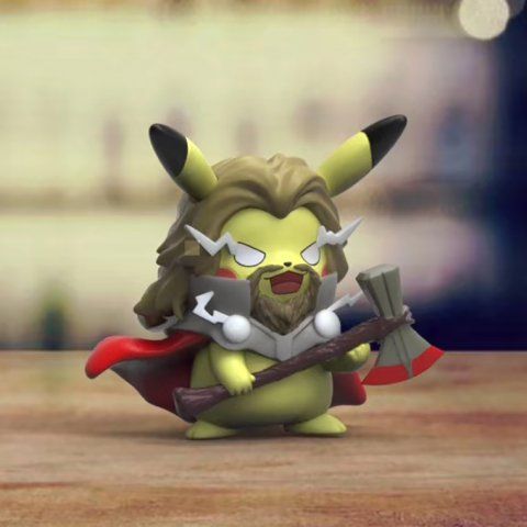 Des figurines de Pikachu en mode Avengers #4