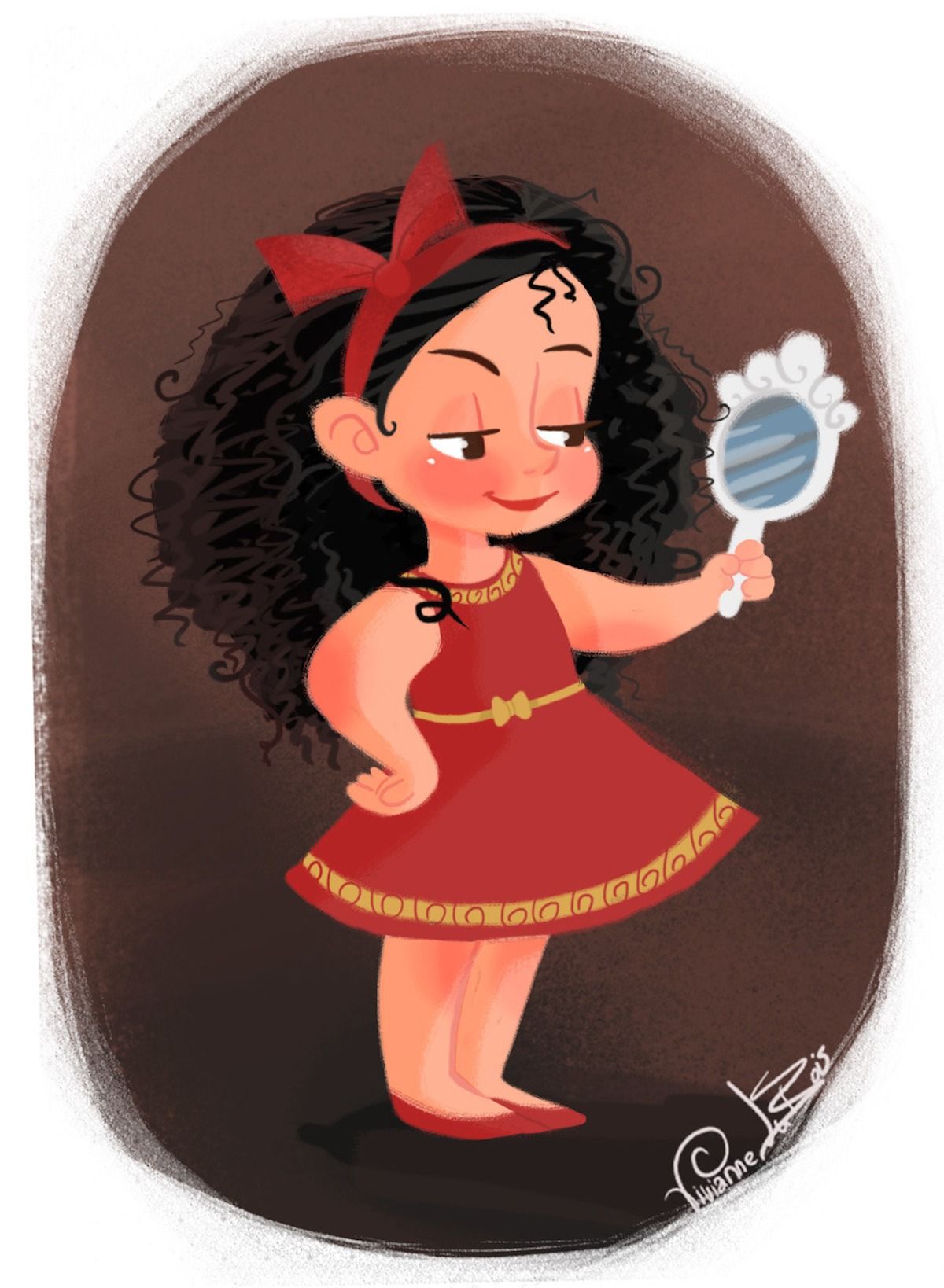 Les grandes méchantes Disney version petites filles #8