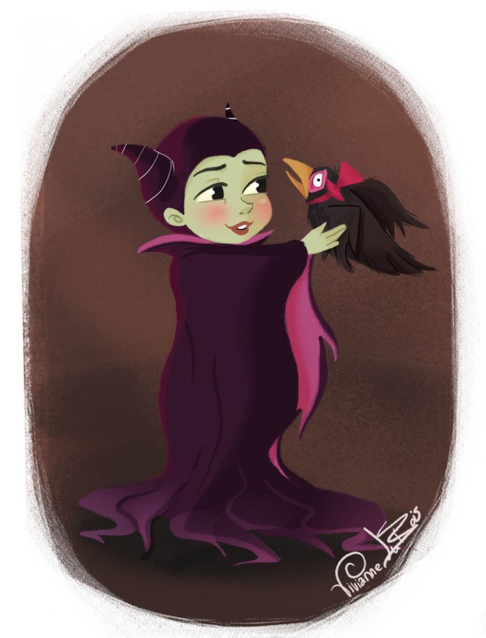 Les grandes méchantes Disney version petites filles #4