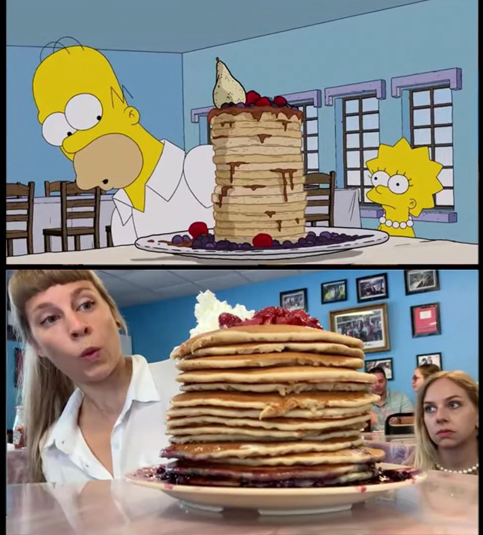 2 Copines reproduisent des scènes des Simpson #3