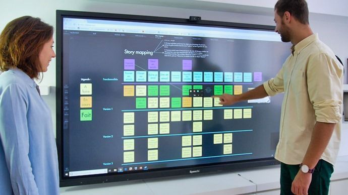 L’écran interactif tactile s’impose de plus en plus en entreprise #2