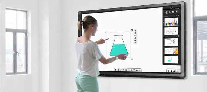 L’écran interactif tactile s’impose de plus en plus en entreprise