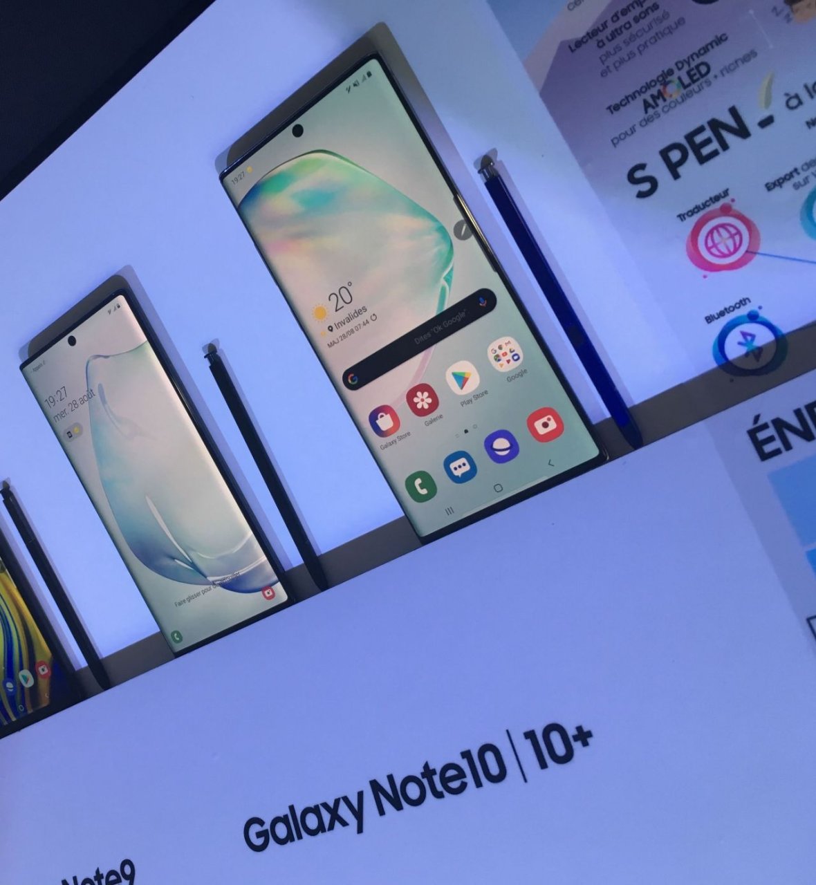 Prise en main des Samsung Galaxy Note 10 et 10+ #3
