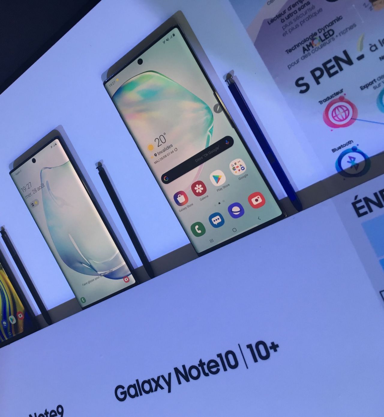 Prise en main des Samsung Galaxy Note 10 et 10+ #3