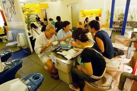 Gastronomie : des restaurants « WC » fleurissent à Taïwan