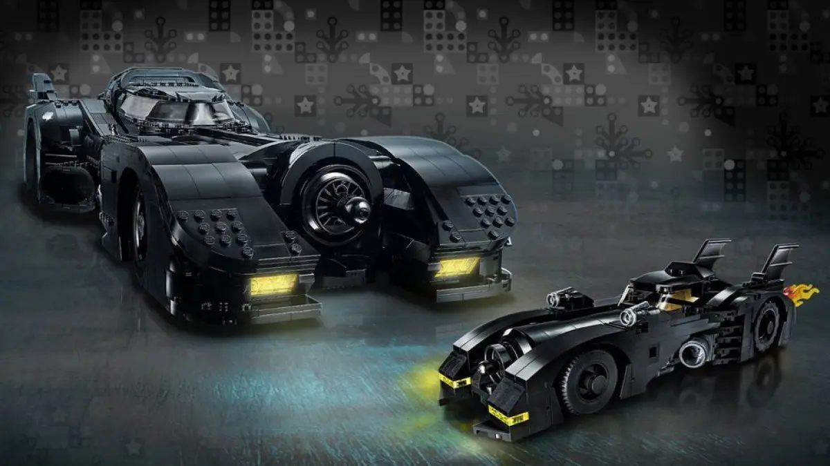 LEGO lance sa plus grande version de la Batmobile de Tim Burton