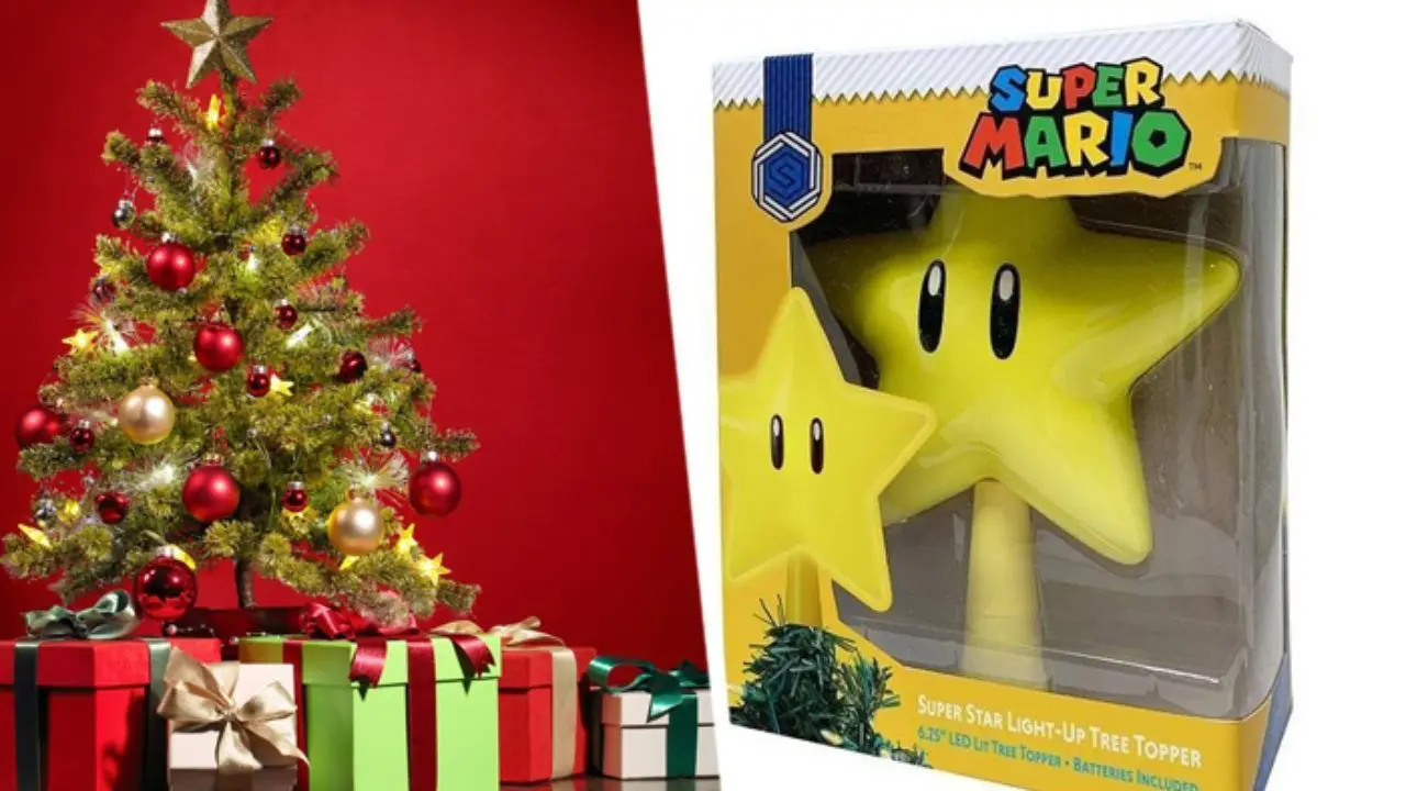 Pour Noël, décorez votre sapin avec l’étoile de Super Mario