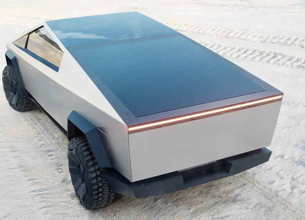 Tesla dévoile un pick-up électrique résistant aux balles de pistolet calibre 9mm #3