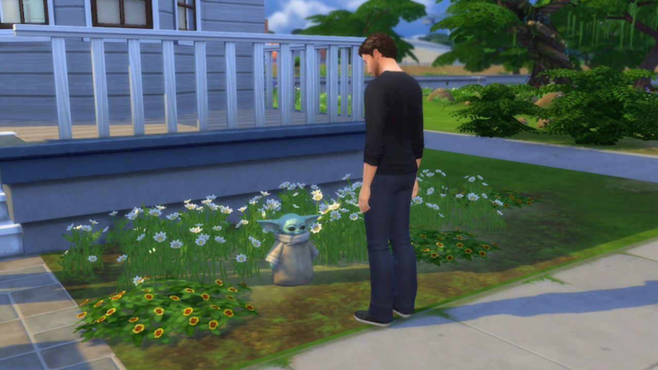 Baby Yoda est disponible dans Les Sims 4 #3