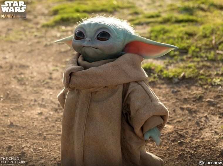 Une réplique de Baby Yoda grandeur nature et ultra réaliste signée Sideshow #4