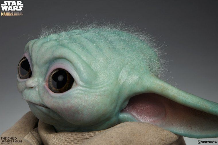 Une réplique de Baby Yoda grandeur nature et ultra réaliste signée Sideshow #3
