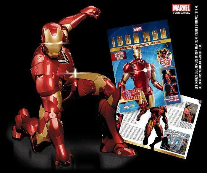 Test Iron Man Altaya : une superbe armure articulée Mark III à fabriquer