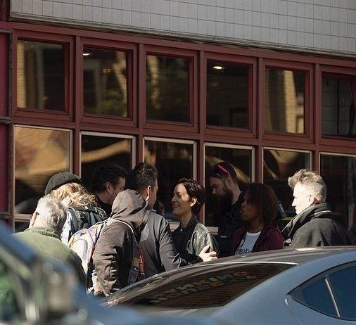 Matrix 4 : les premières images de Keanu Reeves et Carrie-Anne Moss en plein tournage #7