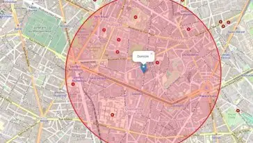 Confinement : comment afficher un rayon d’1 kilomètre autour de votre domicile