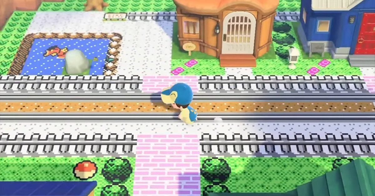Animal Crossing New Horizons : un fan recrée Pokémon Or et Argent dans le jeu #4