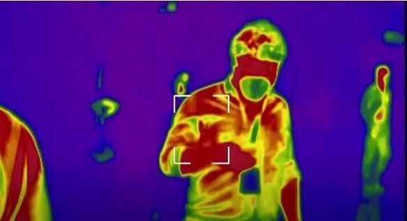 Coronavirus : des casques intelligents à balayage thermique dans l’aéroport de Rome #3