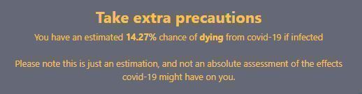 Coronavirus : ce simulateur en ligne teste vos chances de survie #3