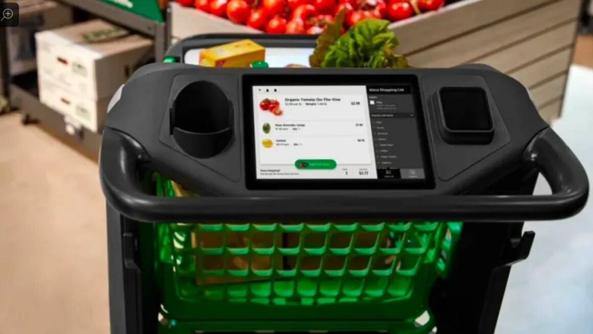 Amazon lance le chariot intelligent qui supprime le passage en caisse #2