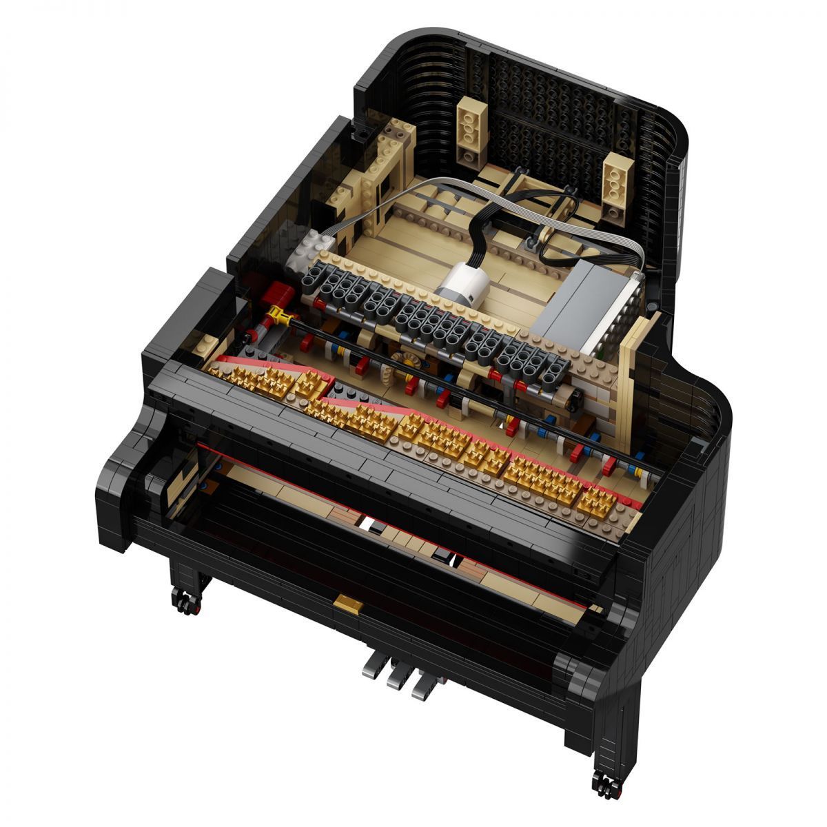 LEGO imagine un piano fonctionnel et contrôlable via un smartphone #5
