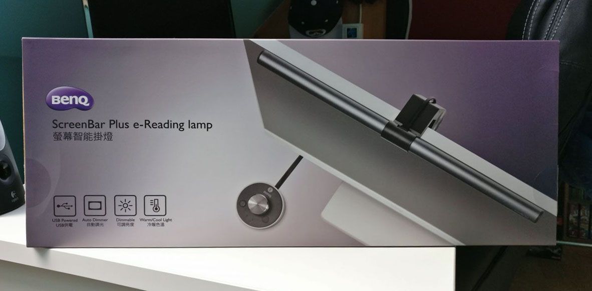 Test ScreenBar Plus : une lampe BenQ pour éclairer bureau et clavier #11