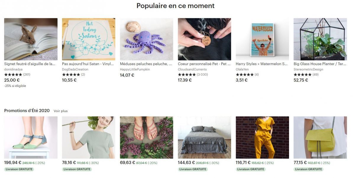 Coronavirus : 4 millions de masques « faits main » ont été vendus sur Etsy