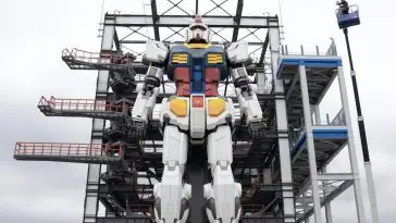 Au Japon, un Gundam à taille réelle et fonctionnel est en cours de test
